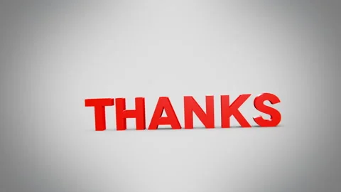 Thanks for watching-Text Pop Video stock 141114445
