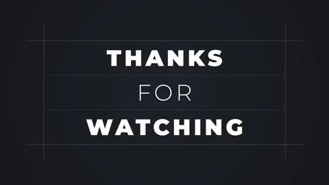 Thanks for watching video end screen. Video stock 337013264