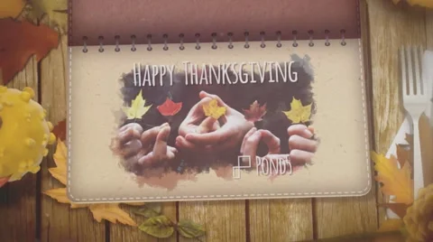 Thanksgiving and Autumn After Effects素材