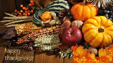 Thanksgiving-Background-07 Stock Photos
