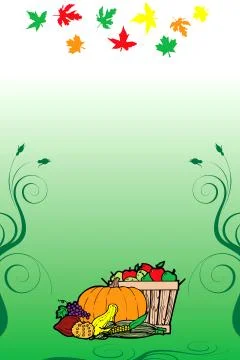 Thanksgiving Background 10 Stock Illustration