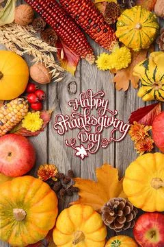 Thanksgiving-Background-14 Stock Photos