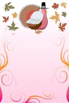 Thanksgiving Background  Stock Illustration