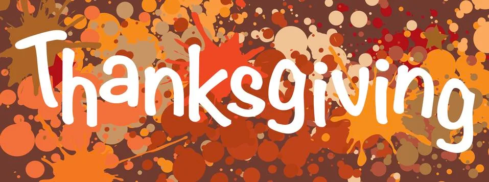 Thanksgiving background Stock Illustration