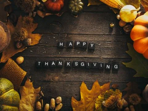 Thanksgiving background Stock Photos