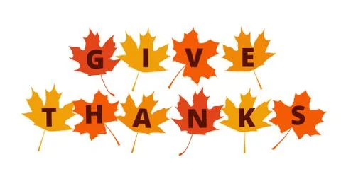 Thanksgiving banner Stock Illustration