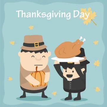 Thanksgiving Day Stock Illustration