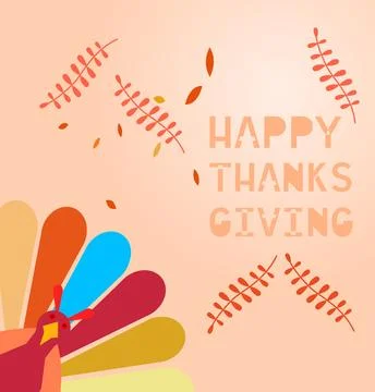 Thanksgiving day Stock Illustration