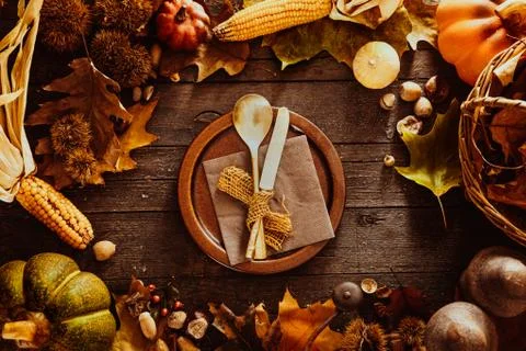 Thanksgiving dinner Stock Photos