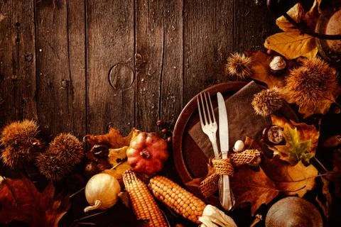 Thanksgiving dinner Stock Photos