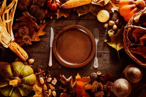 Thanksgiving dinner Stock Photos