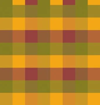 Thanksgiving/ Fall plaid in vector format. Stock Illustration