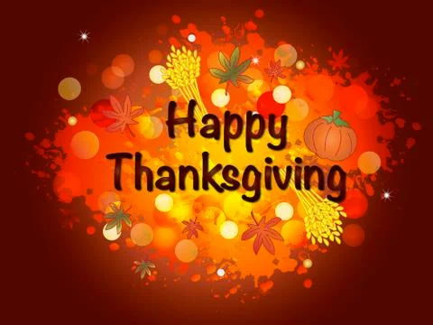 Thanksgiving Stock Illustration