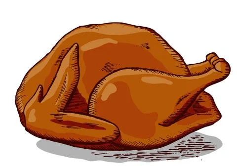 Thanksgiving turkey Stock Illustration