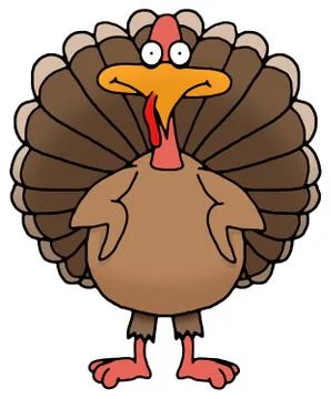 Thanksgiving Turkey Stock Illustration