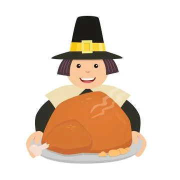 Thanksgiving Turkey Stock Illustration