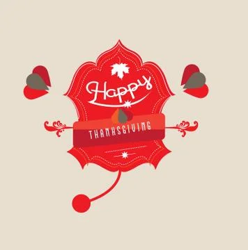 Thanksgiving vector Ilustración de archivo