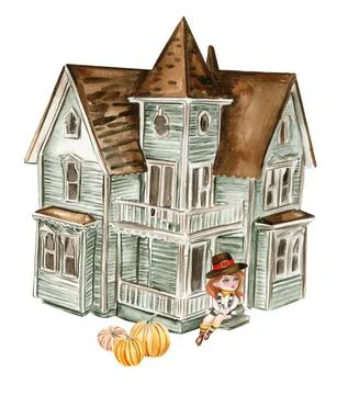 Thanksgiving watercolor elements 스톡 일러스트