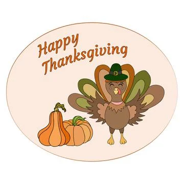 Thanksgivingcard Stock Illustration