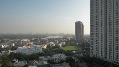 Thao Dien District 2, Ho Chi Minh City Timelapse Stock Footage 301943038