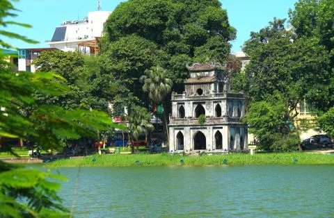The Thap Rua monument Stock Photos