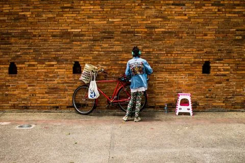 Thapae gate Stock Photos