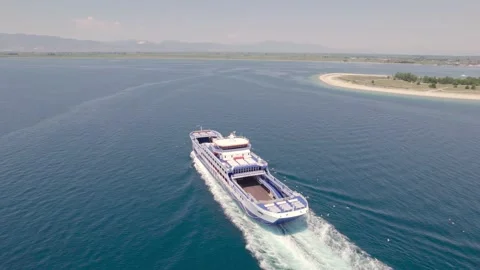 Thassos ferry back H.265 스톡 동영상 230611071