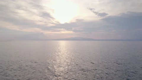 Thassos sunset H.265 Stock Footage 230611909