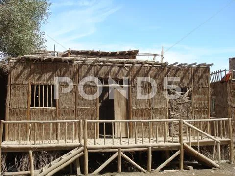 A Thatched Cottages Stock Photos