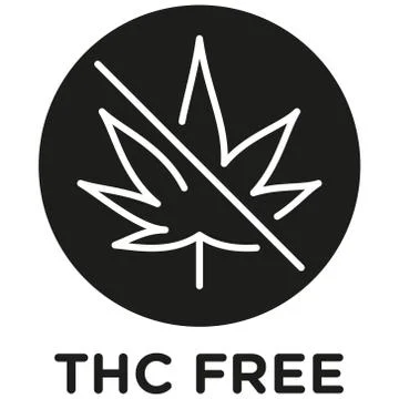 THC free icon on white background -  vector Stock Illustration