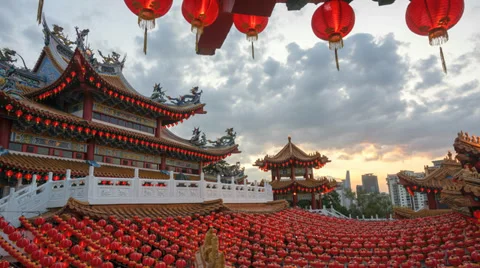 Thean Hou Temple 스톡 동영상 34511653