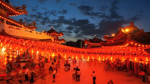 Thean Hou Temple Stock Footage 34526415