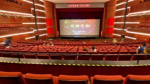 Theater 1080P 動画素材 115215907