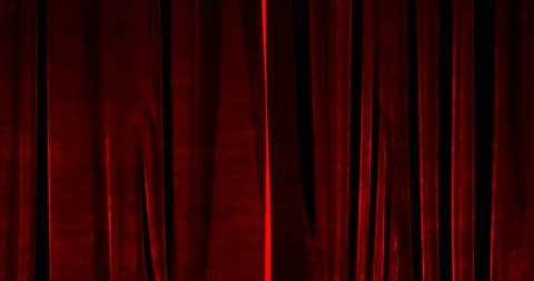 Theater Curtain Open Stock Footage 103787289