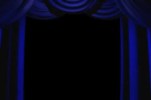 Theater Curtains Close 스톡 동영상 335531