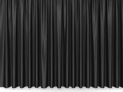 Theater curtains Stock Illustration