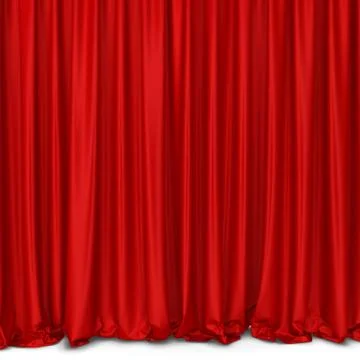 Theater curtains Stock Illustration