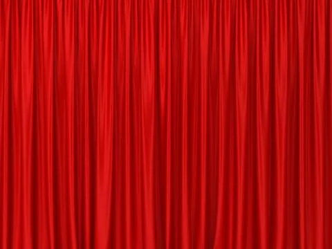 Theater curtains Stock Illustration
