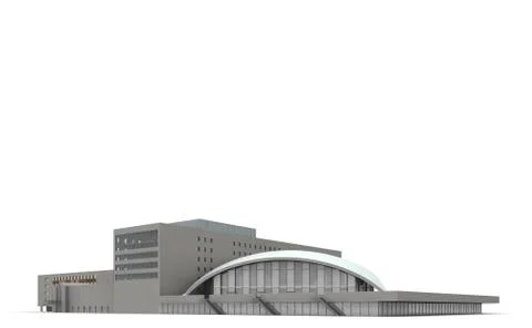 Theater dortmund 2 Stock Illustration