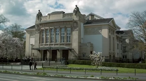 Theater in Giessen Stock Footage 62328366