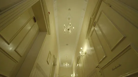 Theater Hallway Stock Footage 36052240