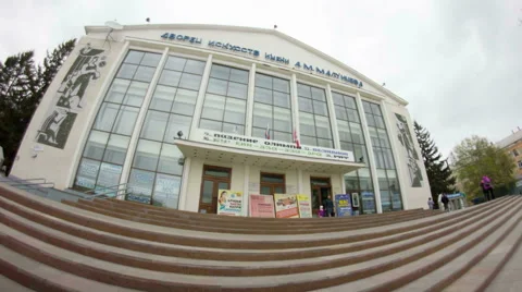 Theater Hyper Lapse Stock Footage 46956340