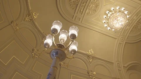 Theater interiors Stock Footage 121342156