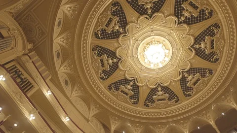 Theater interiors Stock Footage 121342174