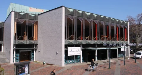 Theater Krefeld Stock Footage 127710170