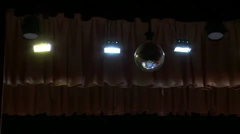 Theater lights Stock Footage 12453462