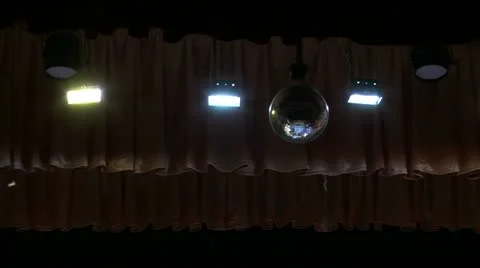 Theater lights Stock Footage 12453533