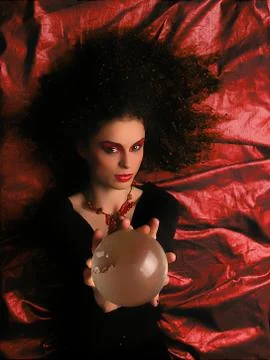 Theater MakeUp - Witch Stock Photos