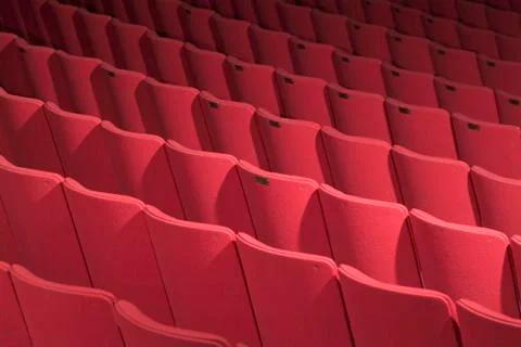 Theater seating Stock Photos