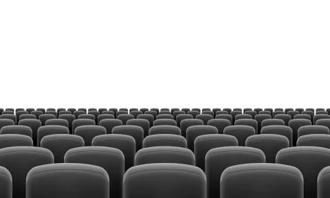Theater Seats Stock Illustration